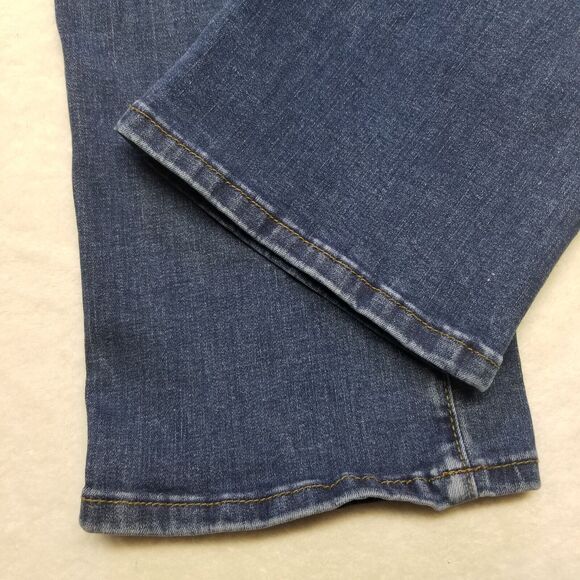 Kuhl Jeans Womens 8R 28x32 Blue Straight Leg Outdoors GorpCore Hiking Stretch - Picture 2 of 9